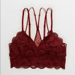 Aerie Layered Lace Racerback Bralette